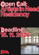 Open Call: Artists in Need rezidence